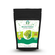 AYURVEDASHREE Centella asiatica powder 50g jar for skin and hair care