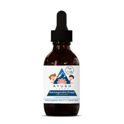 Ayush Herbs Ashwagandha Drops bottle-pour for easy daily calming support