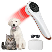 Azilaser handheld pet laser front view for convenient at home treatment.