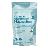 B-FIT B magnesium glycinate-citrate bottle highlights high-absorption formula for daily recovery.