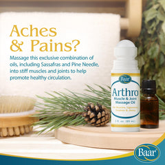 Baar Arthro oil texture close-up highlighting smooth, easy glide.
