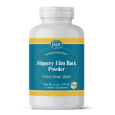 Baar Slippery Elm Powder bottle 4oz for convenient daily mixing and fiber support.
