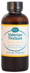 Baar Valerian tincture bottle pour enables easy evening dosing for calm nights