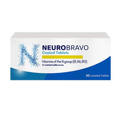 BabaPACK Neurobravo bottle for easy daily nerve support.