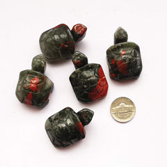 Bacatgem hand-carved tortoise sculpture suitable for home decor and meditation