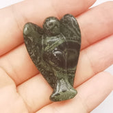 Bacatgem Kambaba Guardian Angel palm stone for calm energy