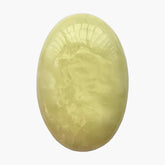Bacatgem natural jade oval palm stone for relaxation and mindful massage therapy.