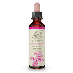 Bach Crab Apple bottle with dropper for easy daily use