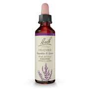 Bach Flower Remedies Heather bottle pour for calmer conversations.