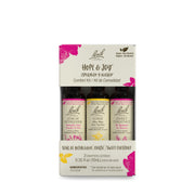 Bach Flower Remedies Hope & Joy Trio bottle showing comforting, gentle optimism in a calm setting.