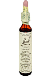 Bach Flower Remedies White Chestnut bottle for calming the mind and reducing repetitive thoughts