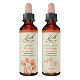 Bach Original Flower Remedies 2-Pack Rock Rose bottle pour for courage and calm moments.
