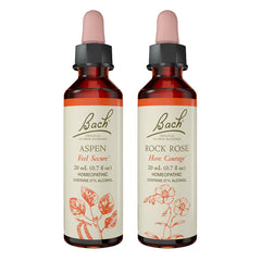 Bach Original Flower Remedies 2-Pack Rock Rose bottle pour for courage and calm moments.