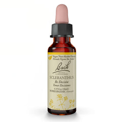 Bach Original Flower Remedies Scleranthus bottle and dropper for balanced decision making