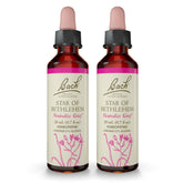 Bach Original Flower Remedies Star of Bethlehem bottle with dropper supports emotional balance.