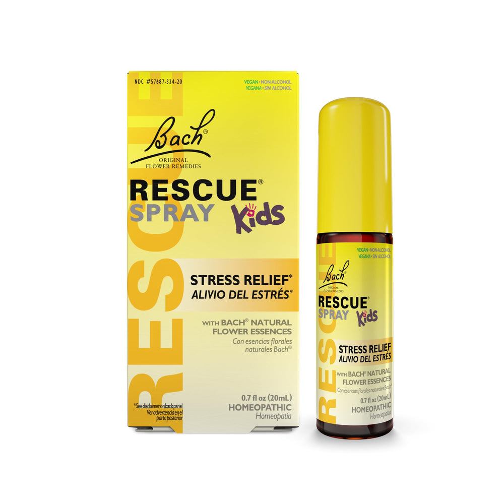 Bach RESCUE Kids Spray bottle for on-the-go calming with flower essences