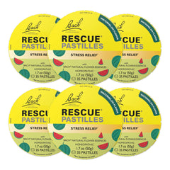 Bach Rescue Pastilles watermelon tin for on-the-go stress relief