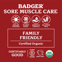 Badger Ginger Massage Oil ginger essence emphasizing aroma and glide.