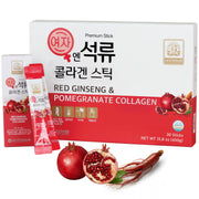 Baekje Geumsan Pomegranate Collagen Jelly Stick box front for daily beauty ritual