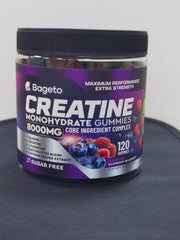 Closeup of Bageto Gummies showing chewy texture and berry flavor