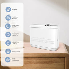 BAIESHIJI Smart Scent Air Machine app control demonstrates Bluetooth customization.