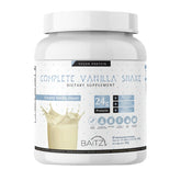 Baitz Complete Vanilla Shake jar with creamy protein powder for daily shakes