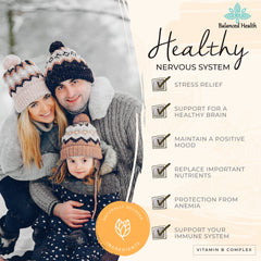 Balanced Health B-Complex Drops orange flavor offers refreshing taste during routines.