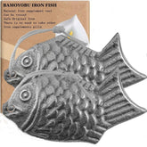 bamOYObu Iron Fish 2-Pack gift box promotes a thoughtful wellness gift.