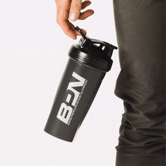 Bare Performance Nutrition blender bottle with wide mouth for easy powder addition