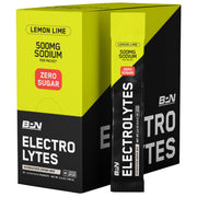 BARE PERFORMANCE NUTRITION BPN Electrolytes Go Packs Lemon Lime 30 servings, ideal for on-the-go hydration.