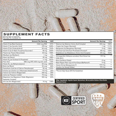 BARE PERFORMANCE NUTRITION BPN bottle label shows Informed Sport tested safety