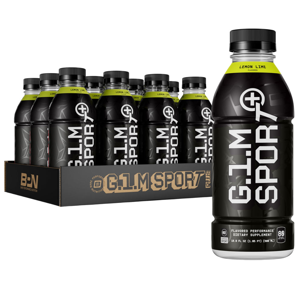 BARE PERFORMANCE NUTRITION G1M Sport+ bottle pour for on-the-go endurance hydration