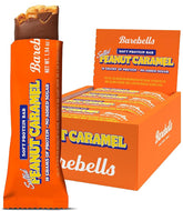 Barebells Soft Bar Salted Peanut Caramel pack shot, convenient on-the-go snack.