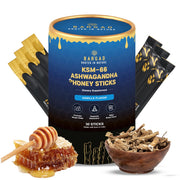 Bargad KSM-66 Ashwagandha honey sticks pack for daily calm and focus.