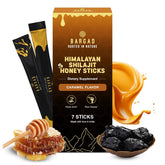 Bargad shilajit stick Himalayan origin with honey and caramel for on-the-go energy
