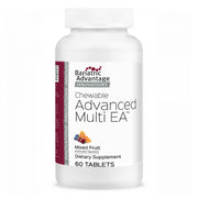 Bariatric Advantage Chewable Advanced Multi EA bottle shown for daily post-surgery nutrition.