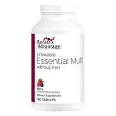 Bariatric Advantage berry bottle of chewable multivitamins for daily post-surgery nutrition