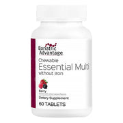 Bariatric Advantage Berry chewable multivitamin packaging for convenient daily use after surgery