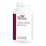 Bariatric Advantage Ultra Multi Without Iron bottle for easy daily nutrient support after bariatric surgery