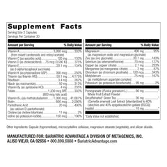 Capsules close-up showing high potency formula for bariatric support