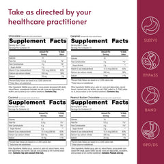 Vitamin D3 label on Bariatric Advantage bites signals absorption support