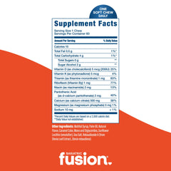 Bariatric Fusion chew on hand showing convenient chewable format