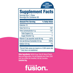 Bariatric Fusion gluten-free and sugar-free label emphasizes dietary compatibility
