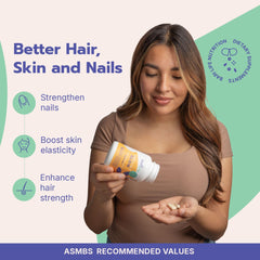 Barilife hair loss reduction bottle suggests less shedding.