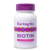 Barimelts Biotin 5000mcg tablets in bottle for post‑bariatric support
