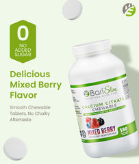 Barislim mixed berry flavored chewables provide tasty post-surgery supplementation