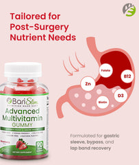 BariSlim gummy close-up reveals chewy texture designed for easy digestion
