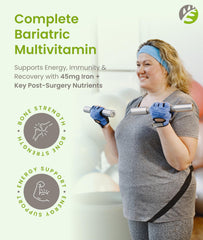 BariSlim bottle with tablets shown for daily recovery support