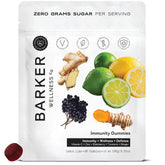 Barker Wellness Immunity Gummies lemon-lime bottle supporting daily immune health