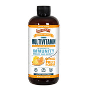 Barlean's liquid multivitamin tropical flavor bottle for family daily nutrition